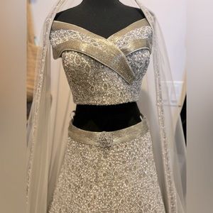 Suneet varma Indian designer bridal wedding reception Lehenga